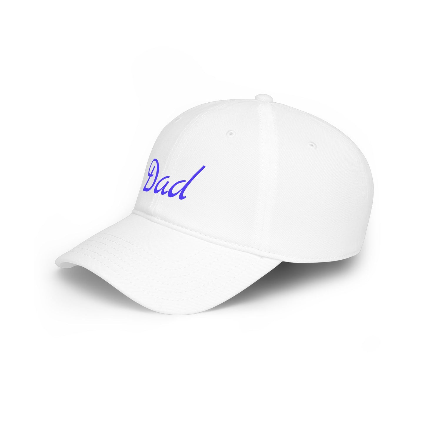 Dad Embroidered Baseball Cap — Low Profile Father's Day Gift