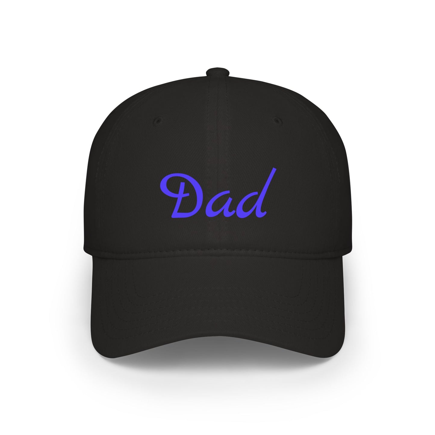 Dad Embroidered Baseball Cap — Low Profile Father's Day Gift