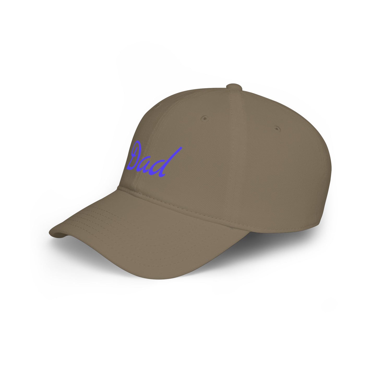 Dad Embroidered Baseball Cap — Low Profile Father's Day Gift