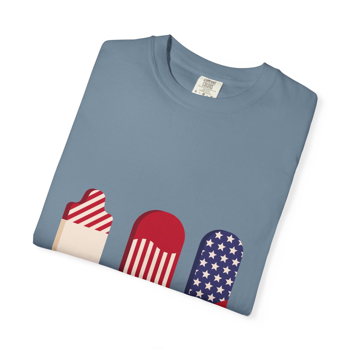 Patriotic Popsicle T-Shirt – American Flag Summer Tee