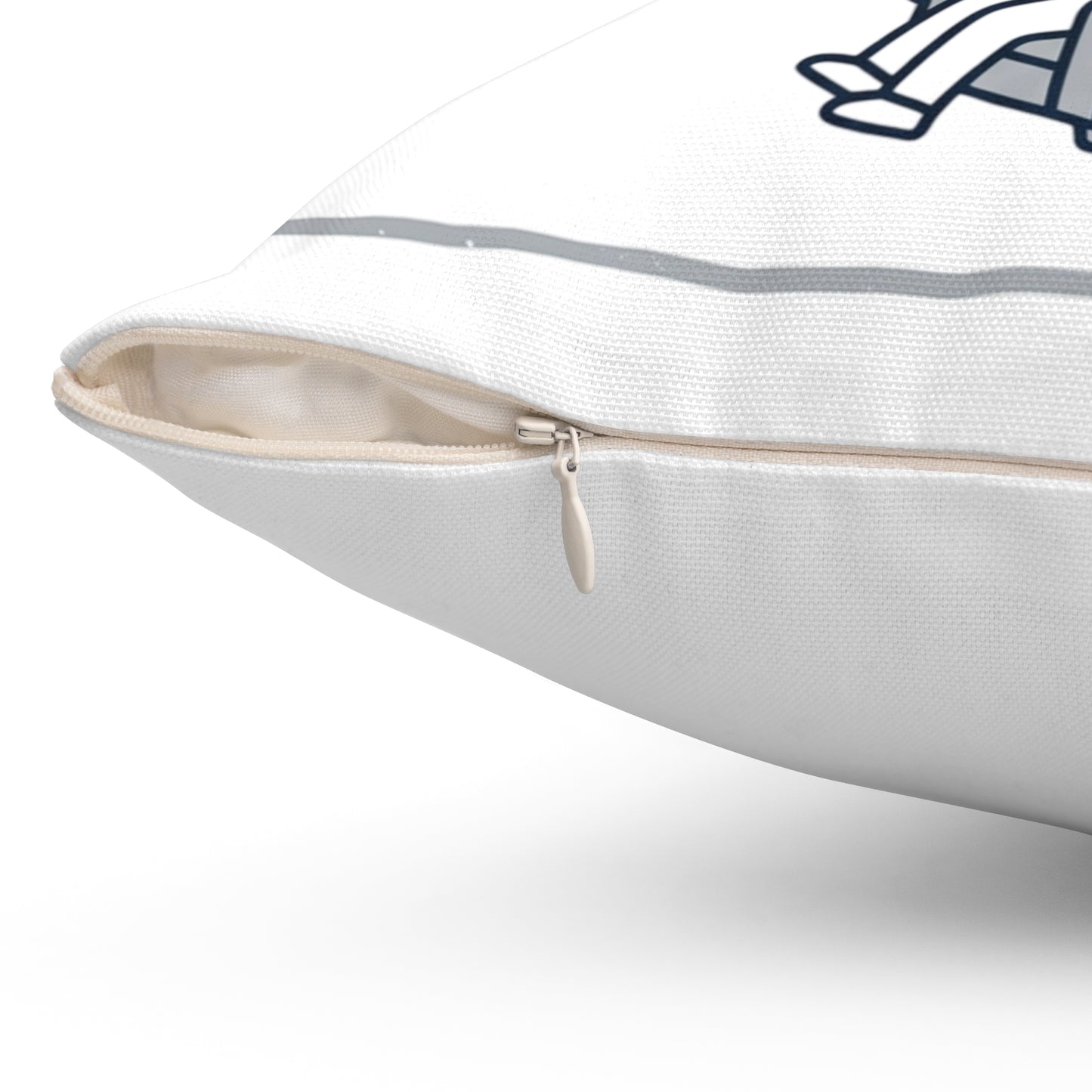 Best Dad Ever (Officially Exhausted) Square Pillow — Personalized Names